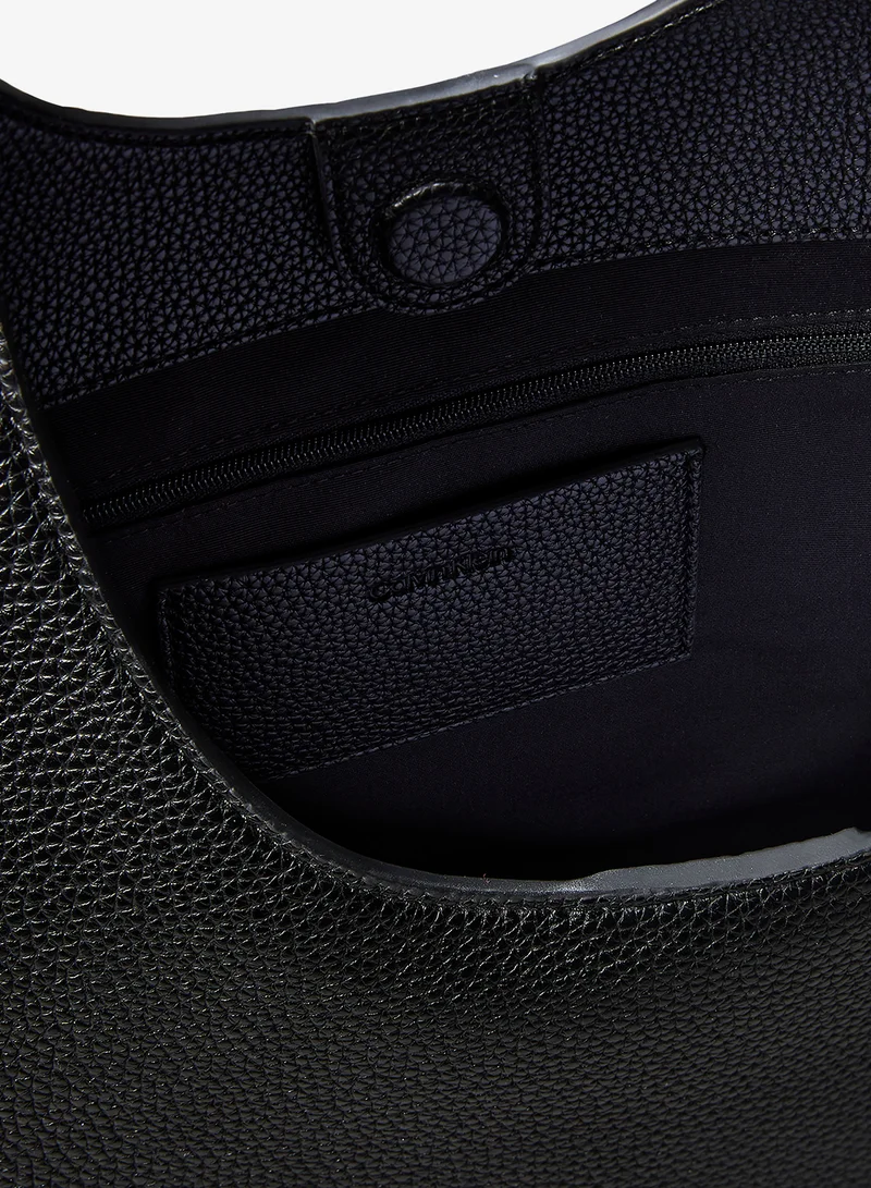 Calvin Klein Black Logo Strap Shoulder Bag for Women | Best Price UAE