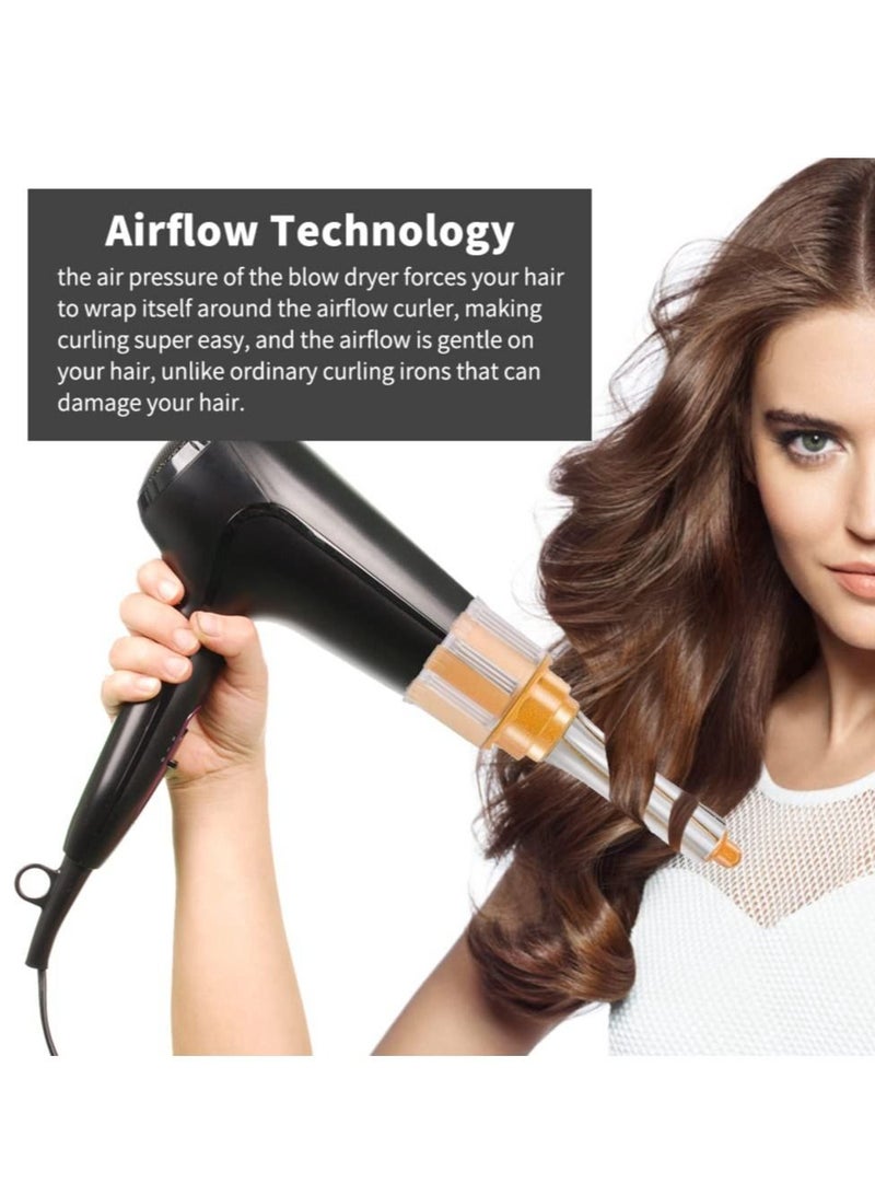 واي آند دي Self Hair Curling Blow Dryer Attachment,Universal Travel Diffuser for Your Home or Hotel dryers,Self Wand Bring You Bouncy, Bold, and Beautiful Curls - Image 4