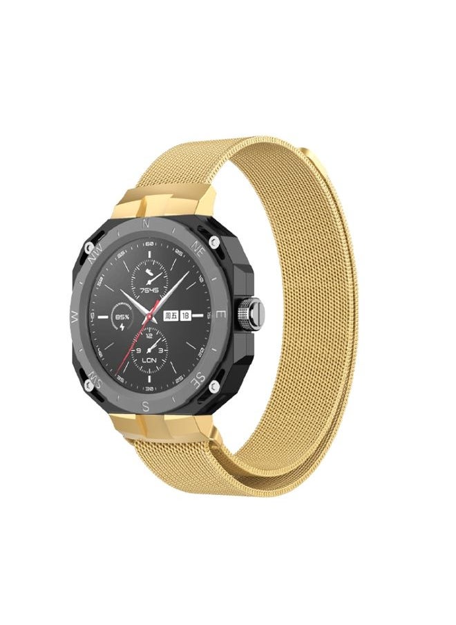 Generic - Replacement Strap For Huawei Watch GT Cyber Milanese Watch Band Gold - Image 1
