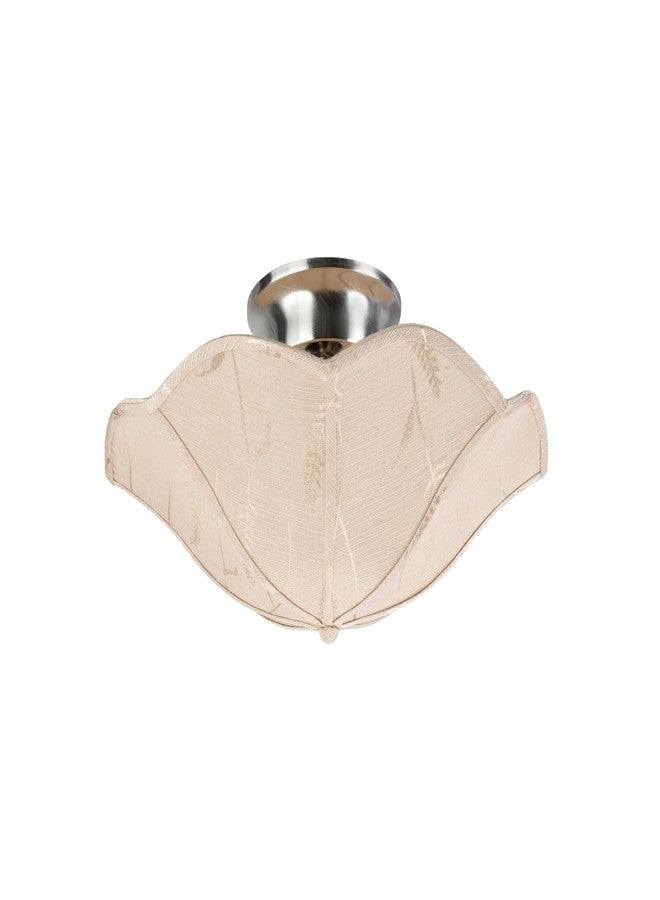 Aspen Creative 39005A Ceiling Clip-on Lamp Shade (1 Pack), Transitional Design in Yellowish Brown, 13" Diameter (13" x 5") - Image 3