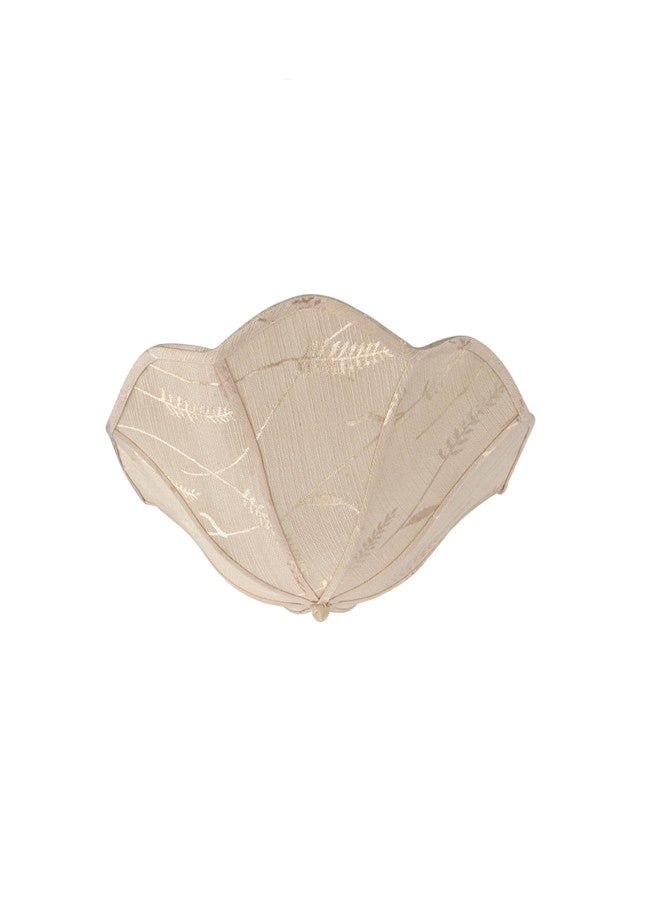 Aspen Creative 39005A Ceiling Clip-on Lamp Shade (1 Pack), Transitional Design in Yellowish Brown, 13" Diameter (13" x 5") - Image 2