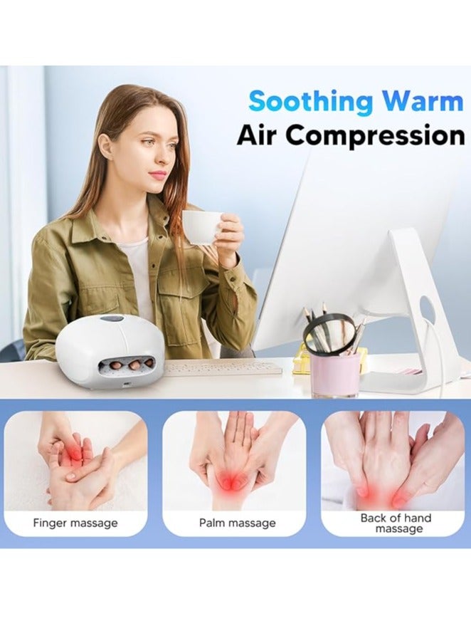 Generic Hand Massager with Heat and Compression, Cordless Hand Massager for Adjustable Intensity, Portable Therapy for Hands  Fingers, Rechargeable Hand Massager Machine for Small Hands  - Image 2