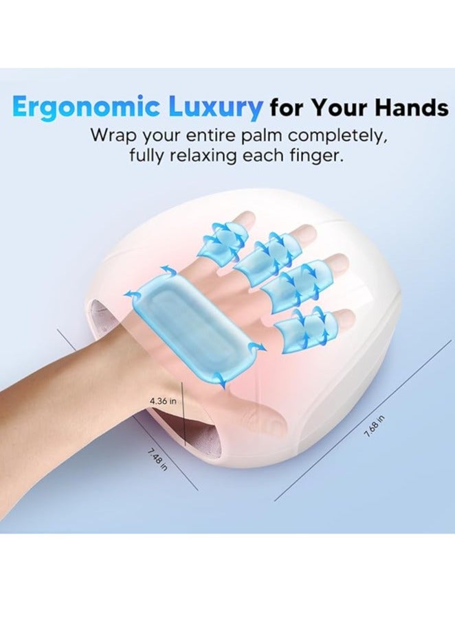 Generic Hand Massager with Heat and Compression, Cordless Hand Massager for Adjustable Intensity, Portable Therapy for Hands  Fingers, Rechargeable Hand Massager Machine for Small Hands  - Image 5