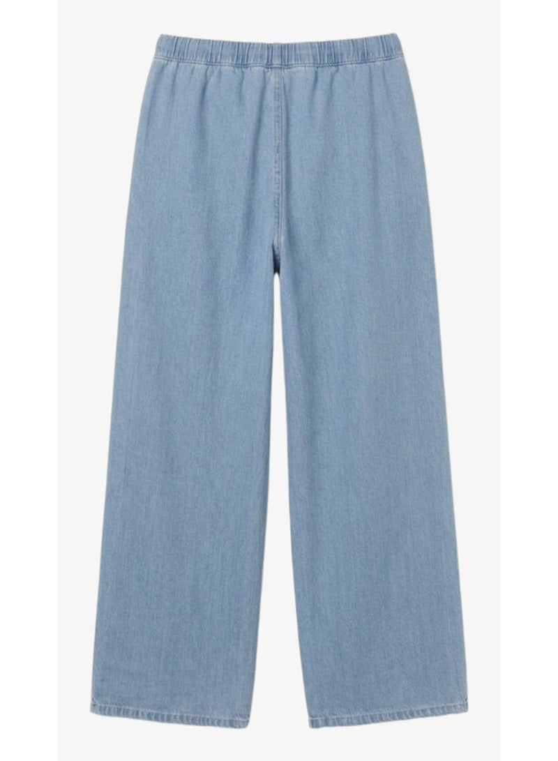 Carina Drawstring Denim Pants - Image 3