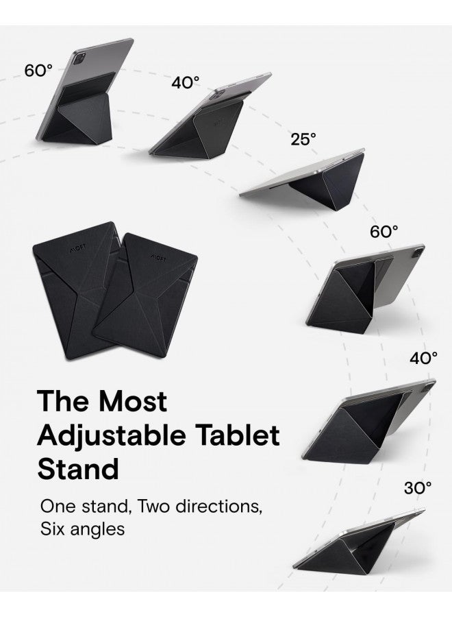 MOFT حامل لوحي MOFT Snap، متوافق مع iPad Mini 6/5/4/3/2/1 وأجهزة التابلت من 7.9" إلى 9.7"، قابل للتعديل، قابل للطي، محمول، صديق للسويتش مع لوحة المفاتيح السحرية والمزيد، رمادي رائع - Image 4