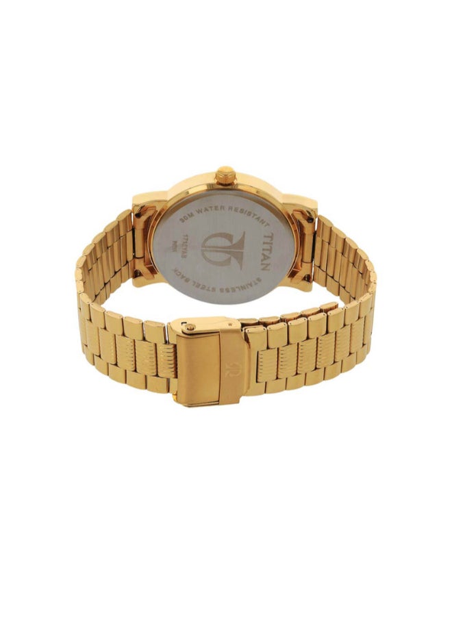 TITAN Men Analog Round Shape Stainless Steel Wrist Watch - 1712YM02 - 45.6 Mm  - Image 3