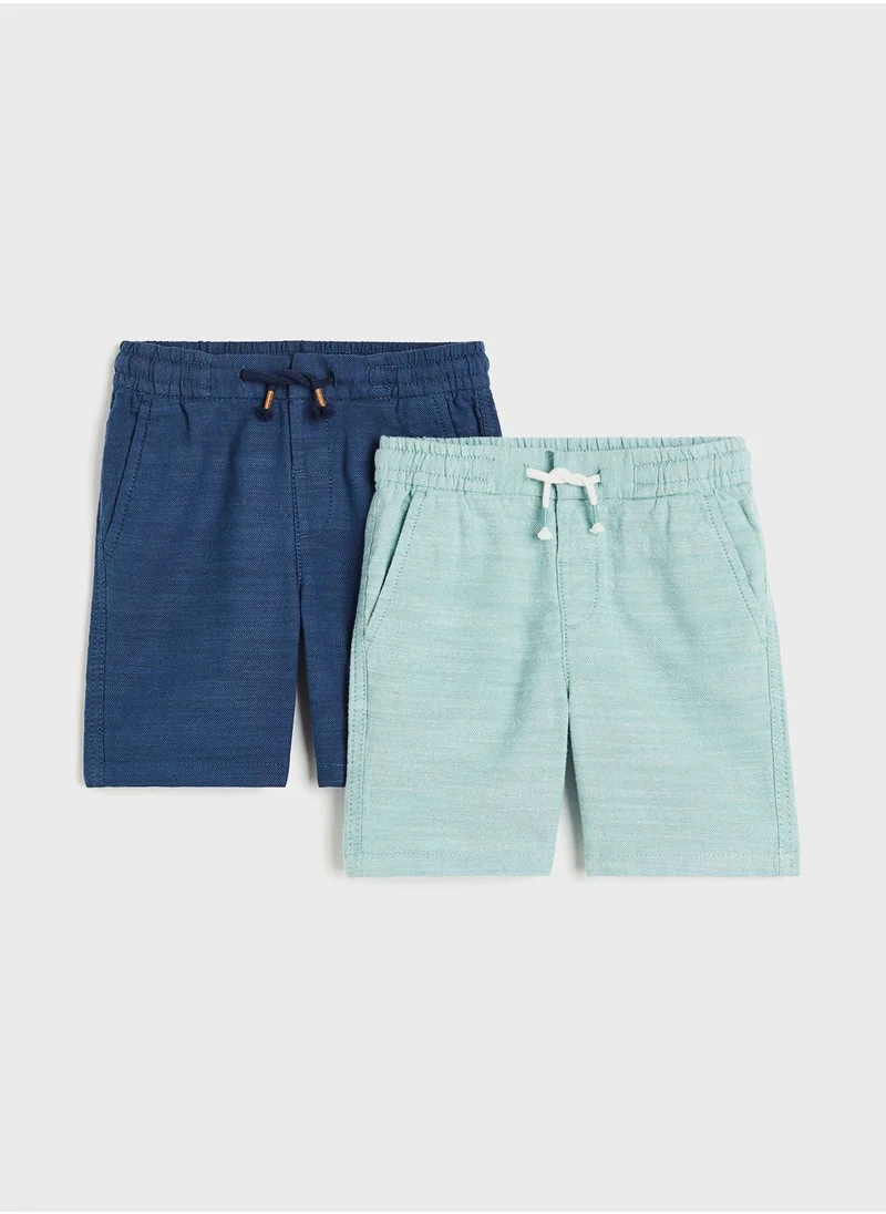 H&M Kids 2 Pack Essential Chino Shorts