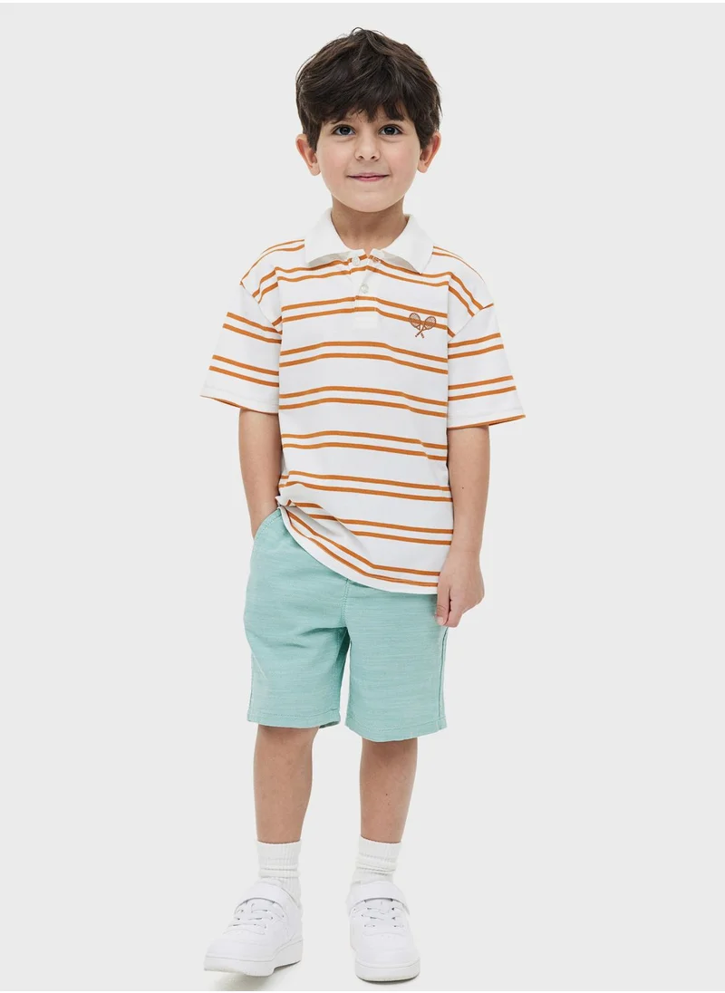 H&M Kids 2 Pack Essential Chino Shorts