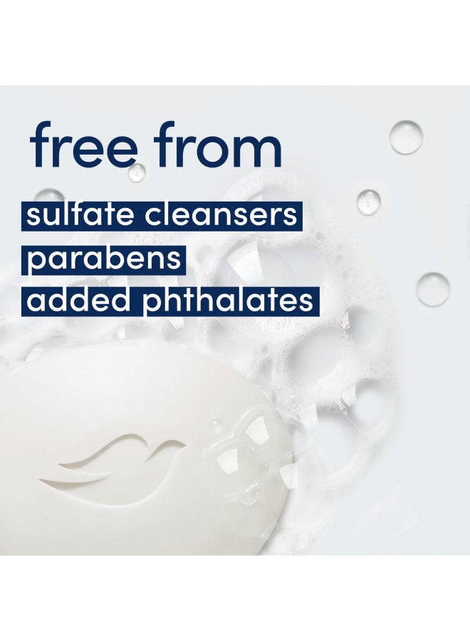 Dove صابون دوف الجمالي منظف لطيف للبشرة الأصلي مرطب للعناية بالبشرة الناعمة برائحة 1/4 كريم مرطب 3.17 أونصة - Image 4