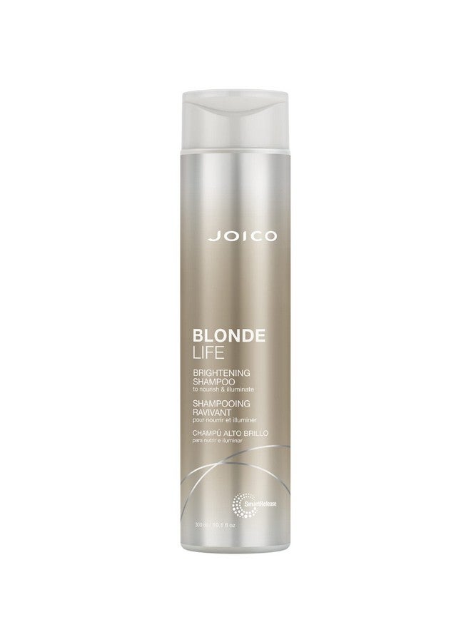JOICO Blonde Life Brightening Shampoo ; For Blonde Hair ; Add Softness & Smoothness ; Sulfate Free ; With Monoi & Tamanu Oil ; 10.1 Fl Oz - Image 1
