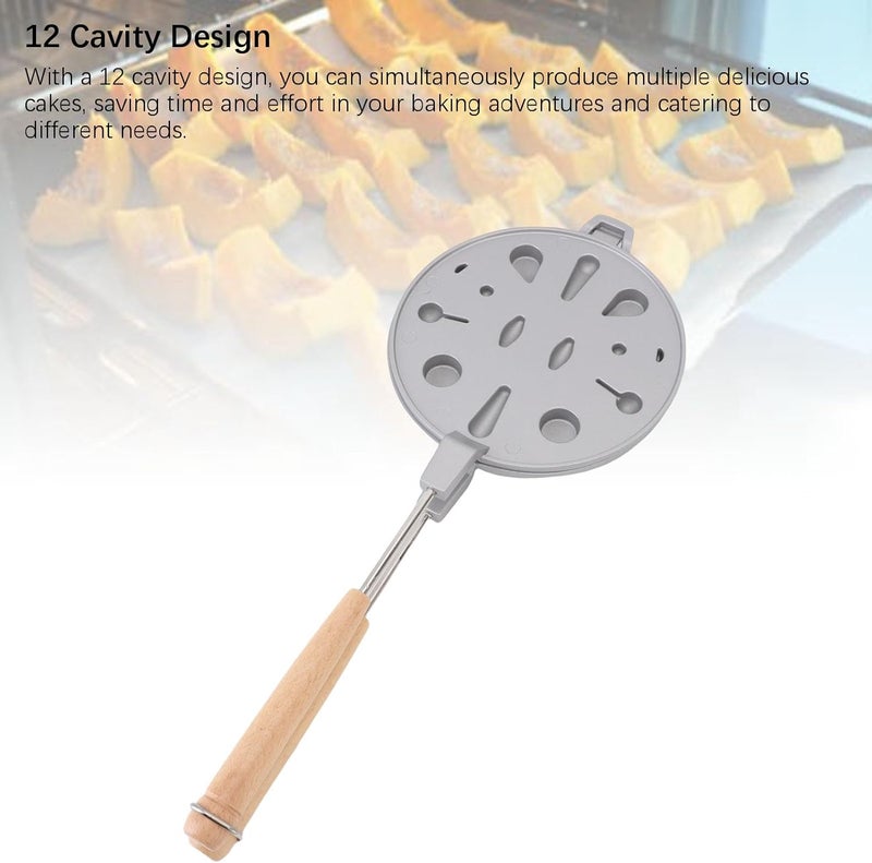 Dust proof Walnut Cookie Mold Maker, 12 Holes Aluminum Alloy Non Stick Cookie Presses Biscuit Maker with Wooden Handle for Baking (Silver) Balanced weight Cost effective global grade quality Detachable clean Temp & permanent project compatible Secure equipped warehouse Remote village delivery cover Natural material All condition resistant crafted quality Rack friendly Personal & public compatible Month-round consistent deliver Multi-use qualified quality High precision lightweight material Nationwide delivery All-item matching trendy build Hardness boosted processed substance Upgraded simple practical design All user group compatible Classic design alternatives Practical experience crafted All user affordable trusted quality Trendy varied sizing alternatives Trendy flexible practical build Multi warehouse process - Image 4