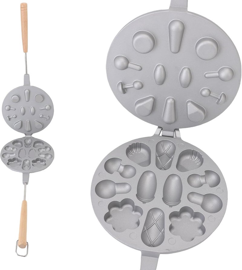 Dust proof Walnut Cookie Mold Maker, 12 Holes Aluminum Alloy Non Stick Cookie Presses Biscuit Maker with Wooden Handle for Baking (Silver) Balanced weight Cost effective global grade quality Detachable clean Temp & permanent project compatible Secure equipped warehouse Remote village delivery cover Natural material All condition resistant crafted quality Rack friendly Personal & public compatible Month-round consistent deliver Multi-use qualified quality High precision lightweight material Nationwide delivery All-item matching trendy build Hardness boosted processed substance Upgraded simple practical design All user group compatible Classic design alternatives Practical experience crafted All user affordable trusted quality Trendy varied sizing alternatives Trendy flexible practical build Multi warehouse process - Image 1