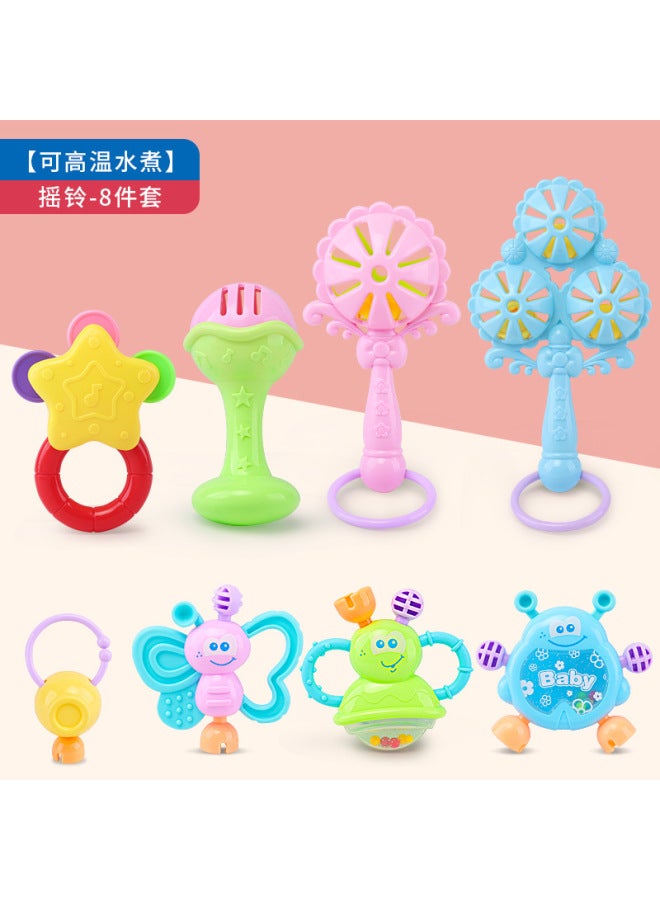 Sommer Baby Toy Puzzle Early Education 3 Newborn Hand Rattle Baby Two Three Two Two Months 0 One Year Old 4 Grasping Training 6 - Image 1