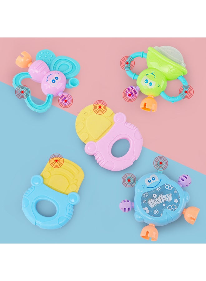 Sommer Baby Toy Puzzle Early Education 3 Newborn Hand Rattle Baby Two Three Two Two Months 0 One Year Old 4 Grasping Training 6 - Image 2