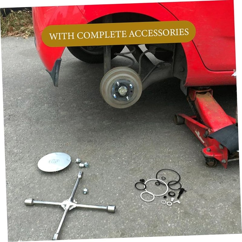 Hydraulic Jack Seal Kit Repair Tools 8X8X1CM Including Pump Core Dust Valve Ball - Image 4