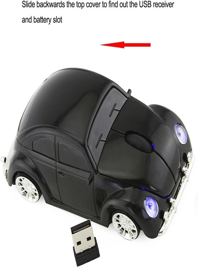 General Car Wireless Mouse 2.4G Hz Sport Car Shaped Optical Mouse with USB Receiver Ergonomic Cool Cordless Mouse for PC Laptop Mac Computer Gaming  - Image 4