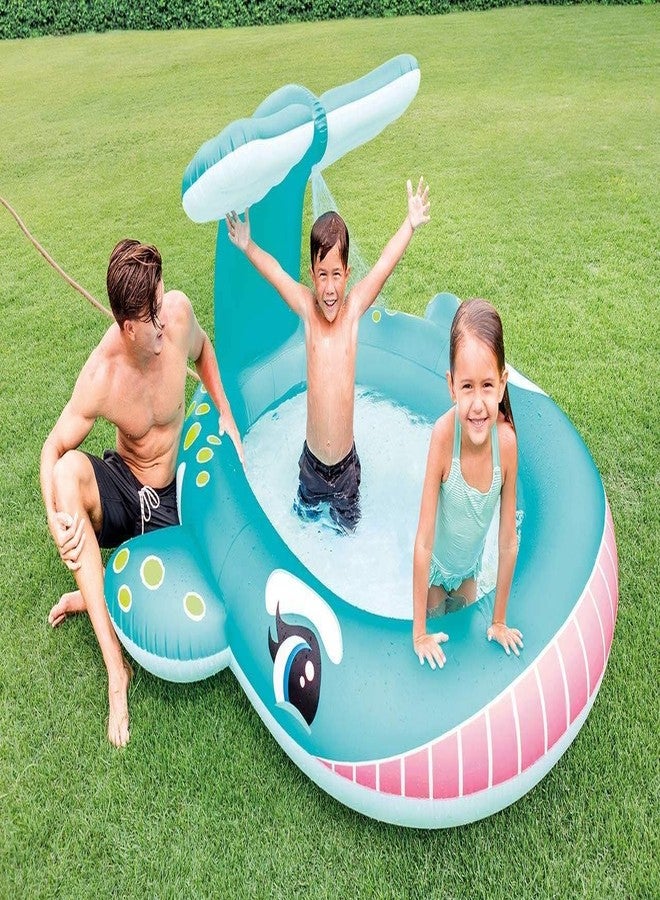 OANGO Fish Whale Bath Baby Swimming Tub Kiddie Pools Kids Water Pool Bath Tub Swimming Bath tub for Kids Bath tub Inflatable Pool (WHEL Bath TUB) - Image 4