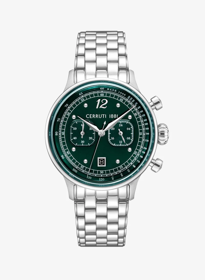CERRUTI 1881 Cerruti 1881 Gents Stainless Steel Green Dial Watch