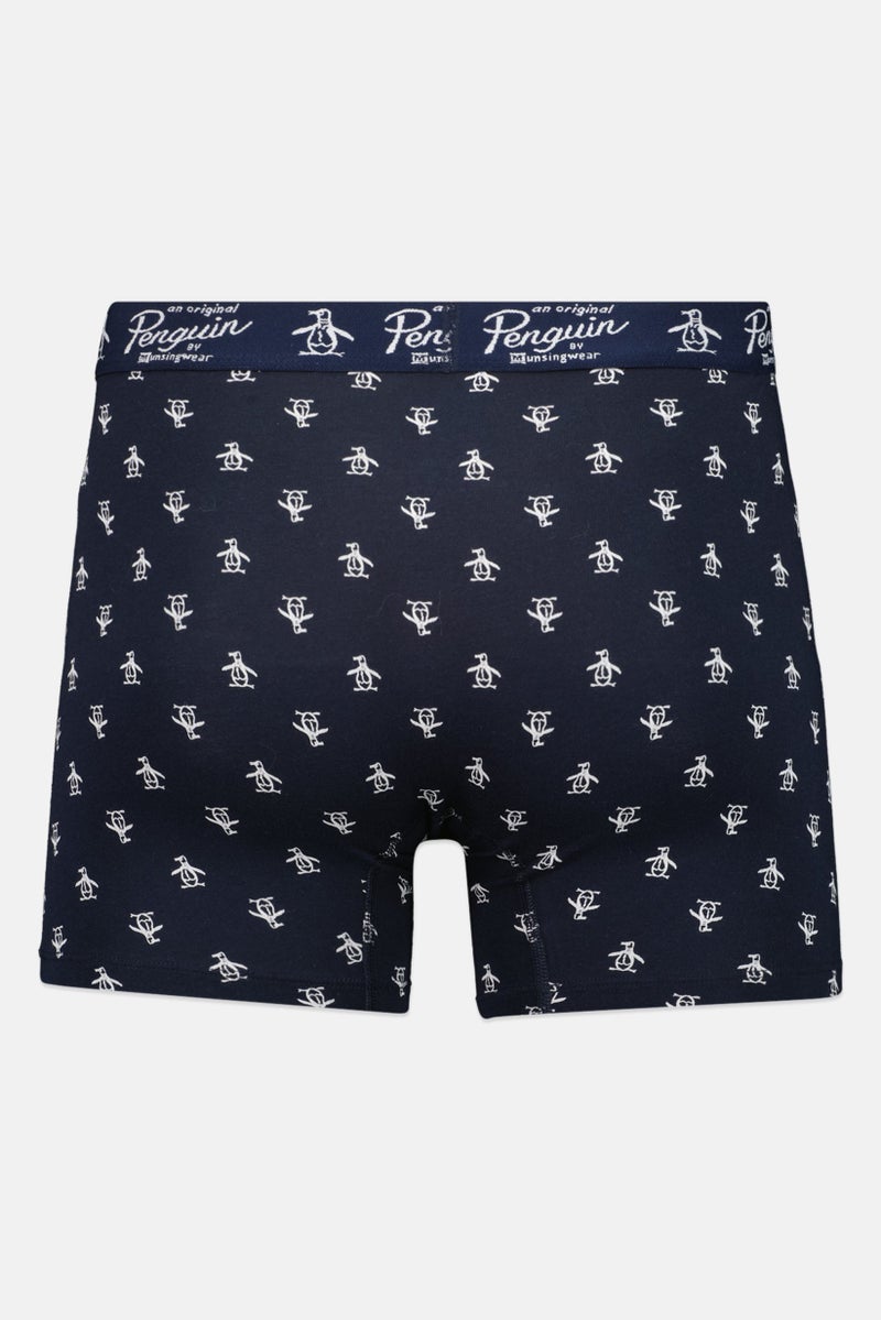 Original Penguin Men 4 Pcs Brand Logo Pull On Boxer Briefs, Multicolor - Image 3