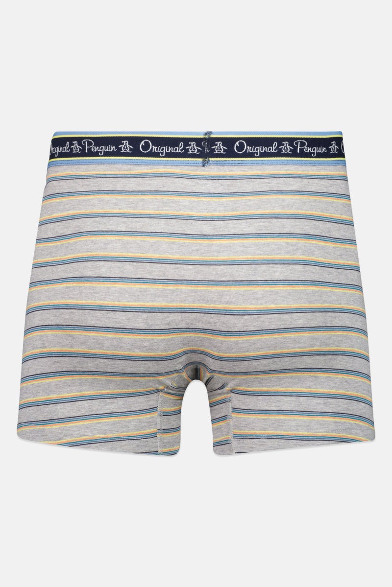 Original Penguin Men 4 Pcs Brand Logo Pull On Boxer Briefs, Multicolor - Image 2