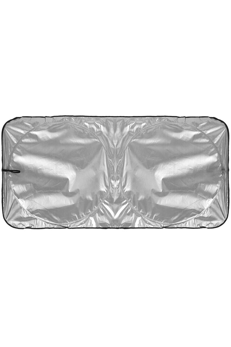 Front and Rear Car Window Foil Sun Shades – Heat-Blocking and UV-Protection Film for Windshield and Rear Glass, Easy to Apply, Suitable for Most Vehicles - Image 1