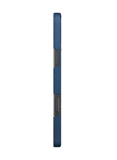 PITAKA Tactile Woven Ultra Slim Case for iPhone 16 Pro Max with Raised Camera Lip / Woven Touch / Compatible with MagSafe / Drop and Damage Protection - Over the Horizon  - Image 5