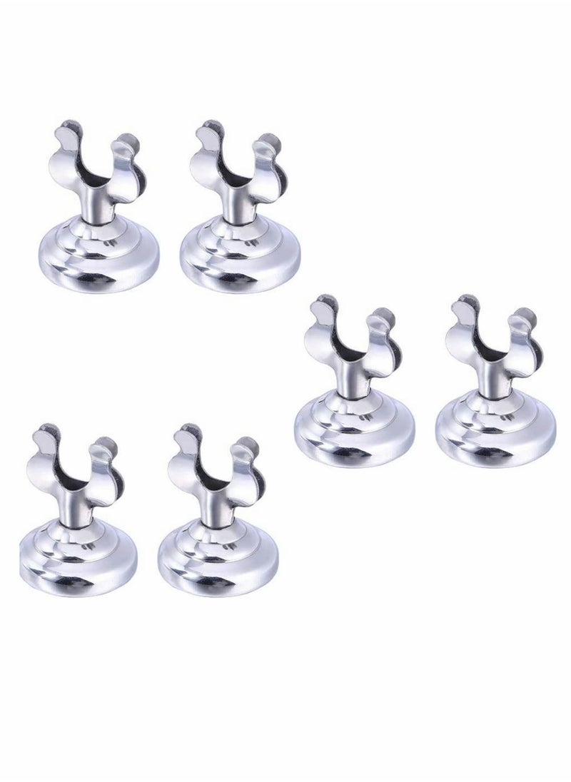 KASTWAVE - Place Card Holder, 6Pcs Paper Menu Stand, Table Number Holder Table, Memo Holder Clip, Photo Holder for Wedding Party Decorations, Food labels for Party Buffet, Stainless Steel (Silver) - Image 1