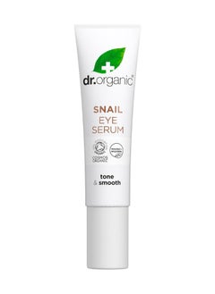 dr.organic Dr. Organic Snail Eye Serum, Tone & Smooth Formula, 15Ml  - Image 1