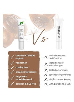 dr.organic Dr. Organic Snail Eye Serum, Tone & Smooth Formula, 15Ml  - Image 5