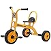 WOGDKS Kids Tricycle for Age 26 Big Wheel Kids Trike Bike Preschool Daycare Outdoor Tricycle with Airless Rubber Tires and NonSlip Pedals Gift for Boys and Girls - Image 3