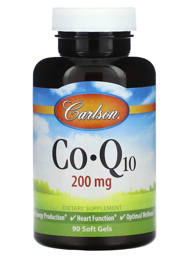 Carlson CoQ10 200 mg 90 Soft Gels - Image 1