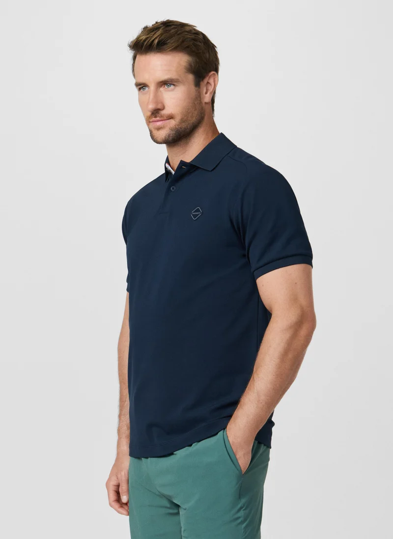 Hackett  Classic Fit Short Sleeve Branded Polo for Men | Best Price UAE