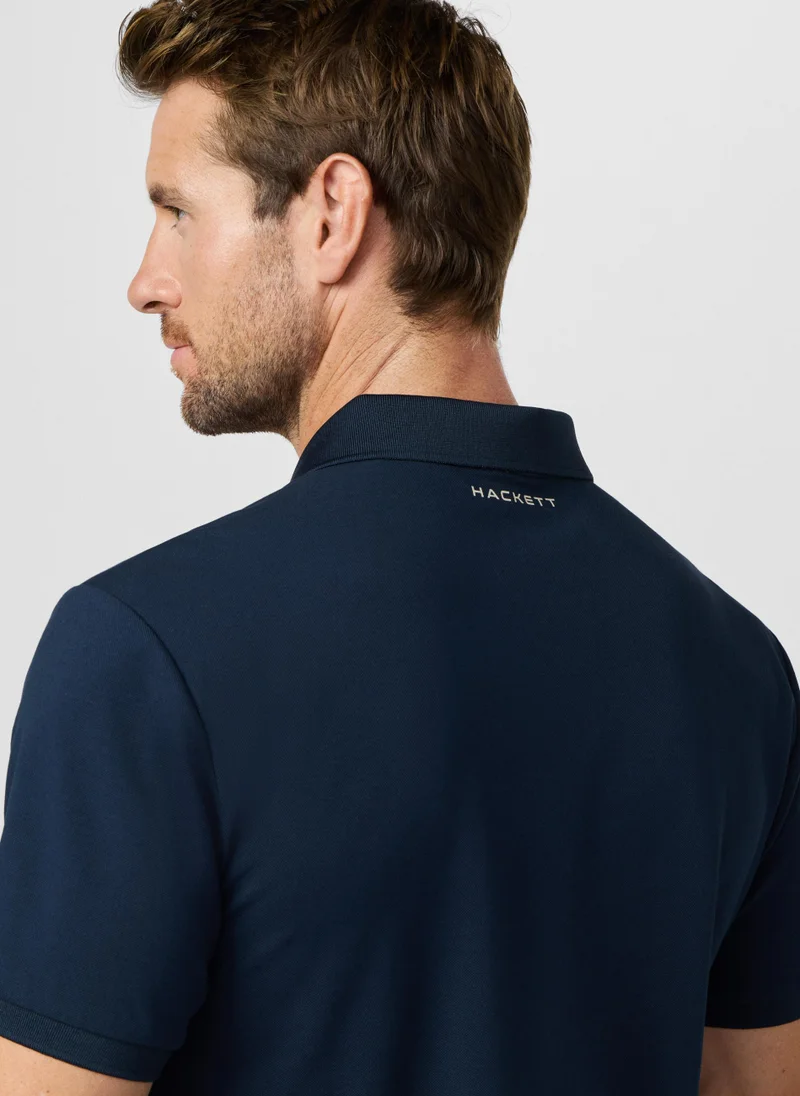 Hackett  Classic Fit Short Sleeve Branded Polo for Men | Best Price UAE