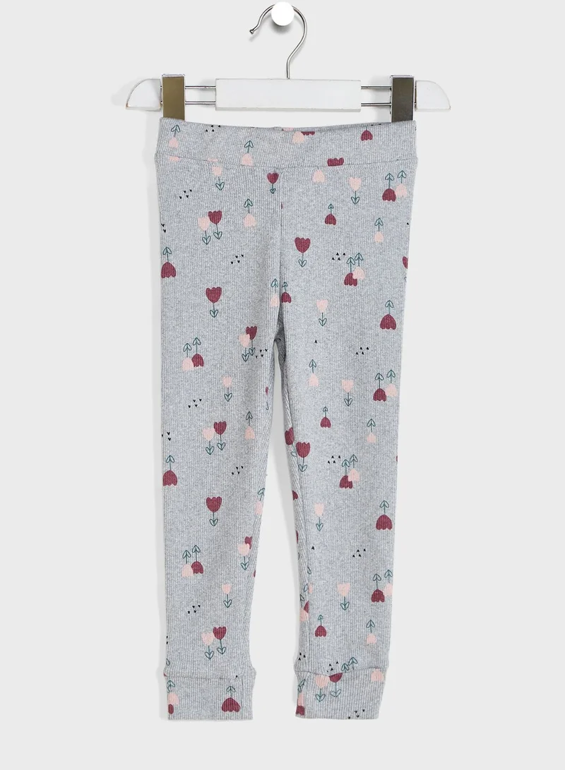 MINOTI Kids Basic AOP Leggings