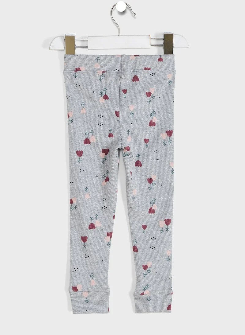 MINOTI Kids Basic AOP Leggings