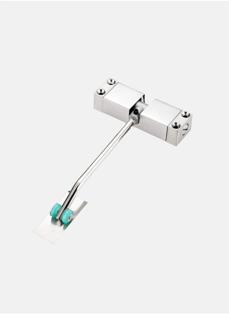 Generic Safety Spring Door Closers, Adjustable Closing Door Hinge, Automatic Quiet Gate Closer Easy to Install, Automatic Stopper Fire Rated, to Convert Hinged Doors to Self Closing Doors (Black)  - Image 1