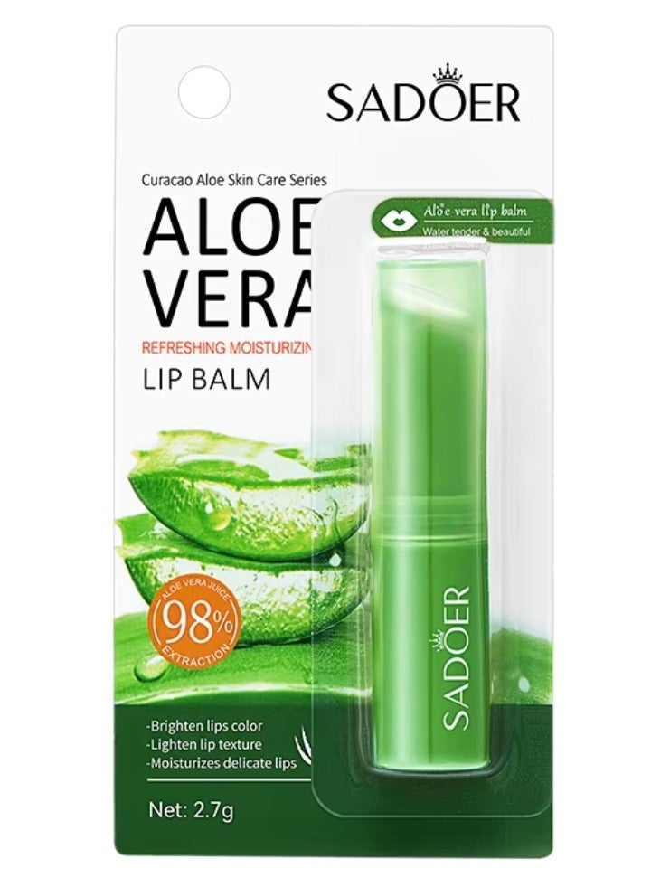 SADOER Aloe Vera Refreshing Moisturizing Lip Balm - Image 1