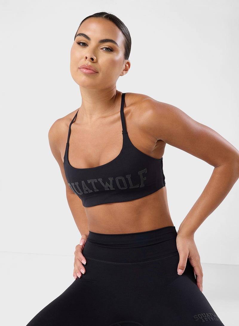 SQUATWOLF Multi Strap Crossback Bra - Image 1