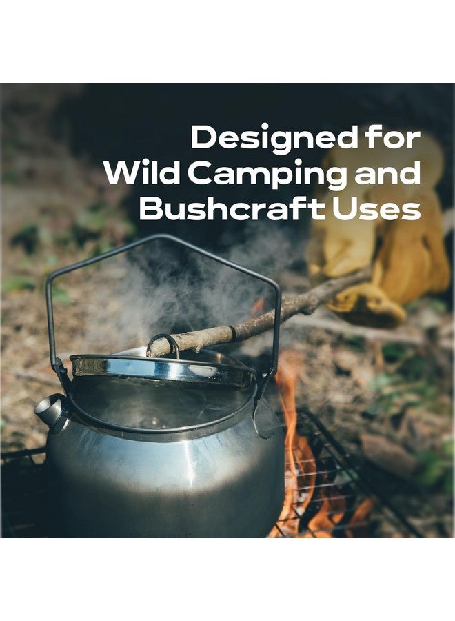 Fire-Maple Antarcti Portable 1.2 Liter Lightweight Stainless Steel Camping Kettle | Durable and Portable Camp Tea Pot | Ideal for Bushcraft and Outdoor Campfire Use - Image 4