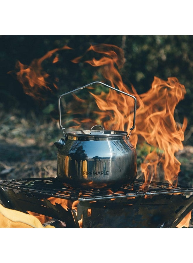 Fire-Maple Antarcti Portable 1.2 Liter Lightweight Stainless Steel Camping Kettle | Durable and Portable Camp Tea Pot | Ideal for Bushcraft and Outdoor Campfire Use - Image 5