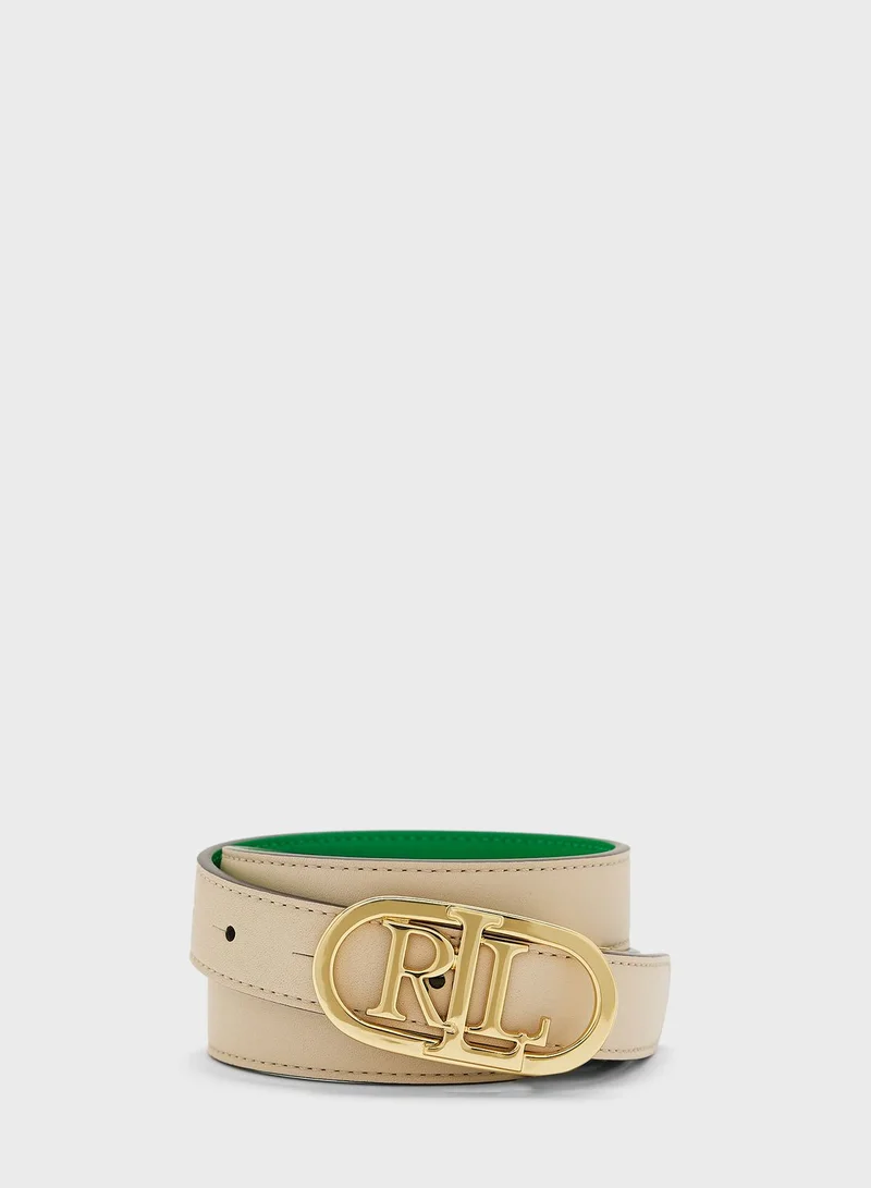 Lauren Ralph Lauren Oval Reversible Belt