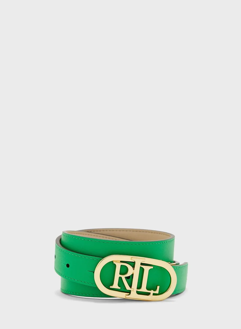 Lauren Ralph Lauren Oval Reversible Belt