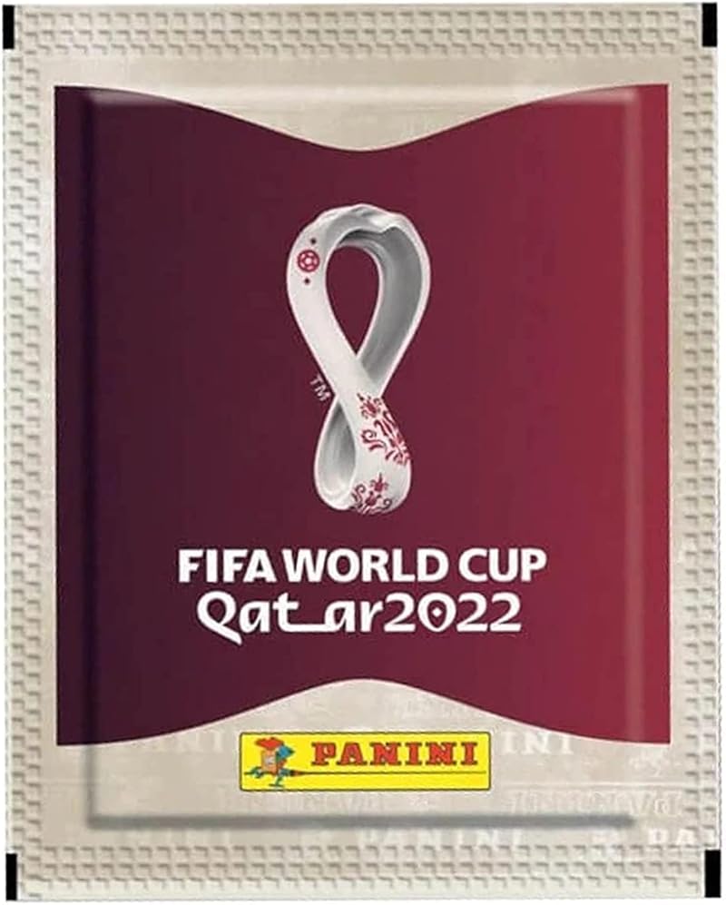 Panini FIFA World Cup Qatar 2022 Official Sticker Series (1 x Softcover Album + 50 x Bags)