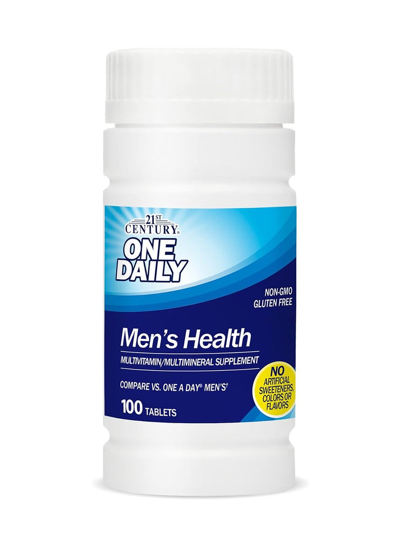 21st century one daily mens health 100 tablets - Image 1