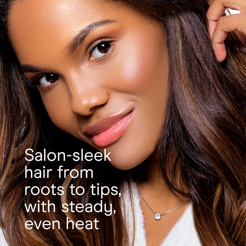 CONAIR INFINITI PRO by CONAIR Hair Dryer, 1875W Blow Dryer with Diffuser and Concentrator, Ceramic Technology, 3 Heat & 2 Speed Settings, Cold Shot Button, Black - Image 5