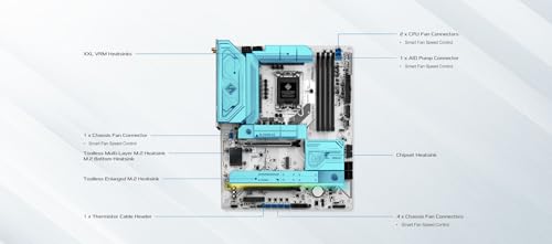 ASRock Intel Core Ultra Z890 Steel Legend WiFi 7 ATX LGA1851RL-ILM Motherboard DDR5 M.2 PCle 5.0 ARGB SATA3 6.0 Gb/s Thunderbolt - Image 4