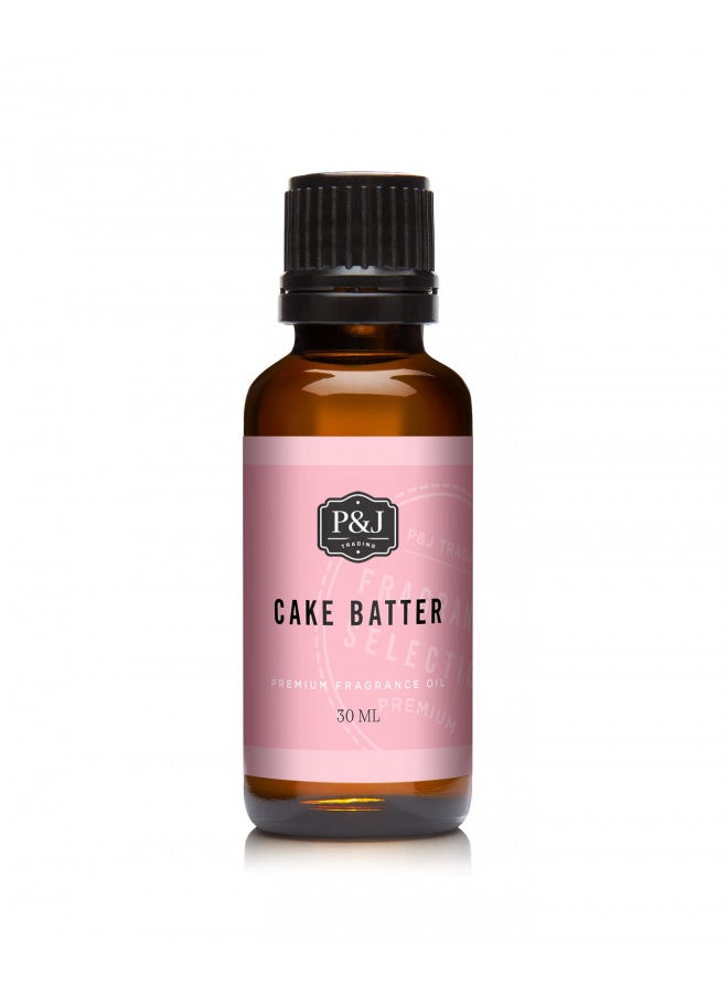 P&J Trading P&J Fragrance Oil | Cake Batter Oil 30ml - Candle Scents for Candle Making, Freshie Scents, Soap Making Supplies, Diffuser Oil Scents  - Image 1