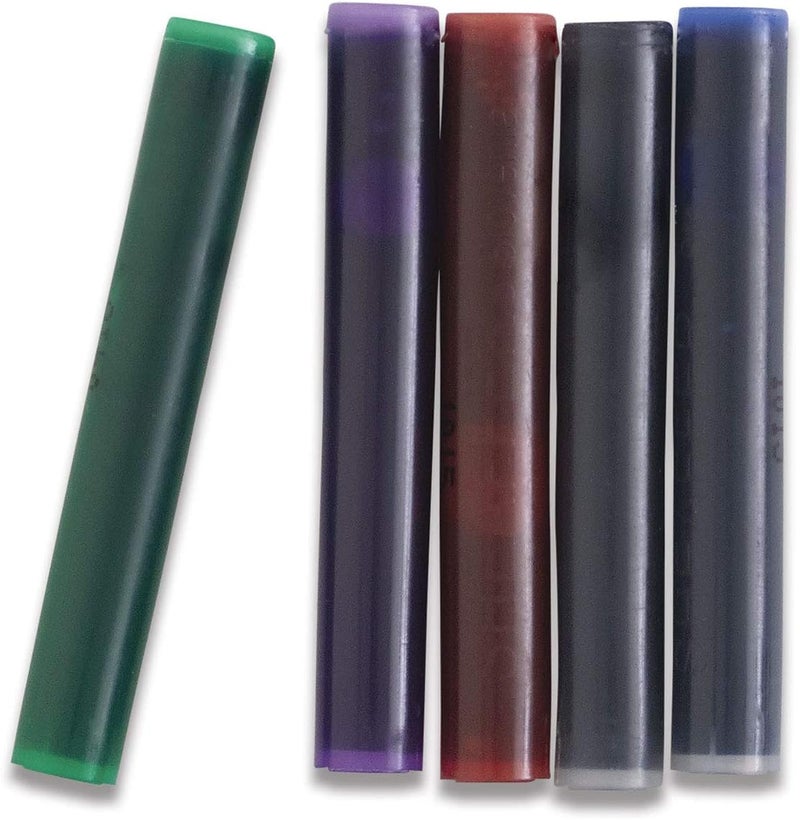 SHEAFFER Skrip Fountain Pen Classic Ink Cartridge - Green (five per card) - Image 2