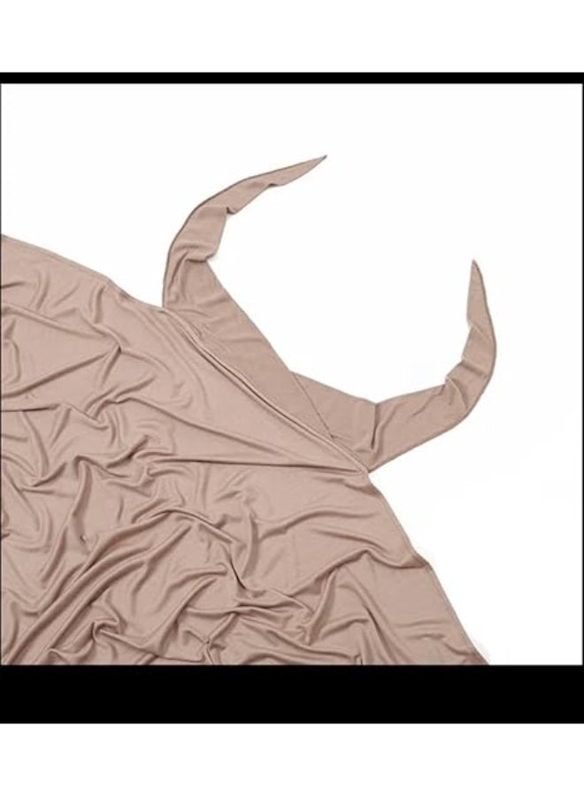 Bukela Latest Women's Cross, Tie Hijab Scarf, Islamic Head Cover, Comfortable Long Hijab - Image 5