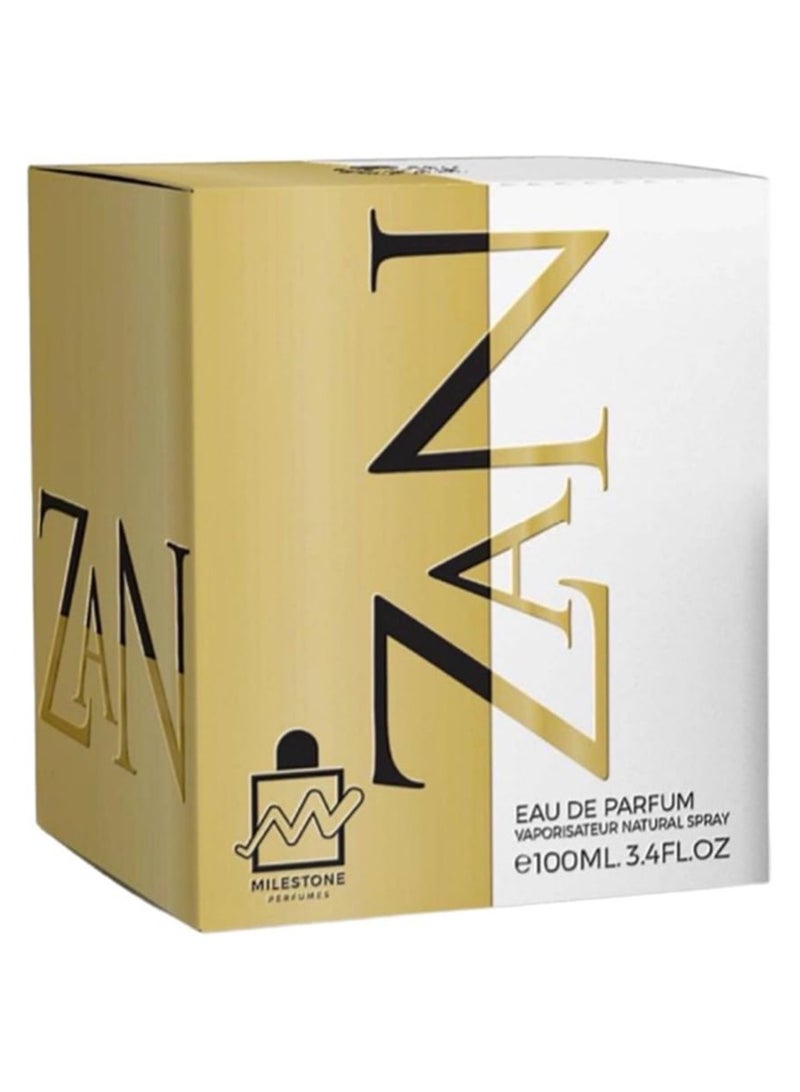 Milestone Zan Eau De Parfum For Unisex - 100 ML - Image 2